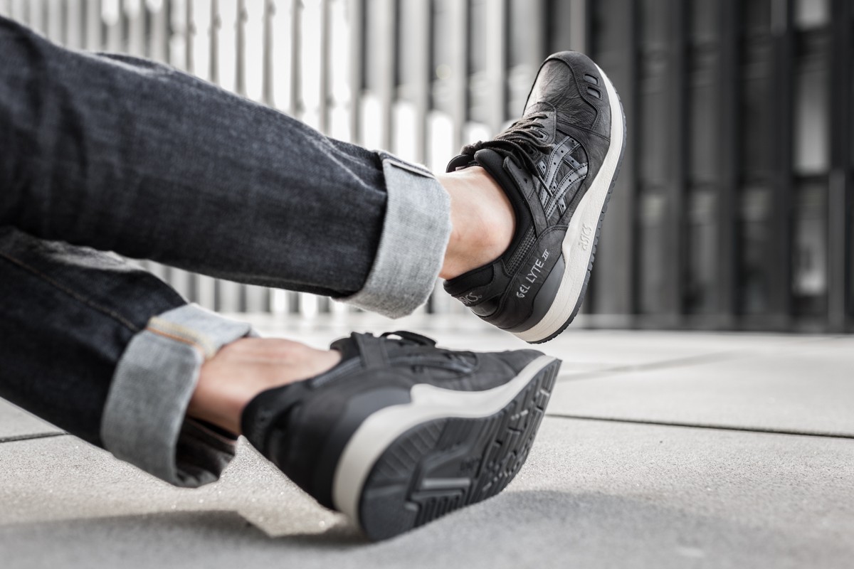 ASICS GEL LYTE III BLACK ASICS GEL LYTE III BLACK