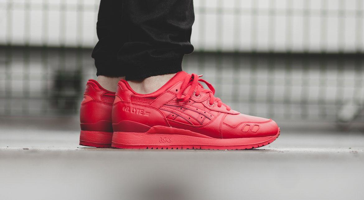 N&N Shoes Shop | ASICS GEL LYTE III ALL RED N&N Shoes Shop | ASICS GEL LYTE III ALL RED