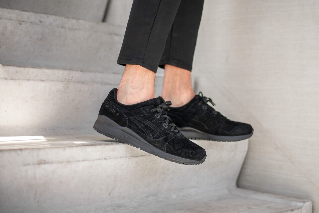 ASICS GEL LYTE III OG BLACK ASICS GEL LYTE III OG BLACK