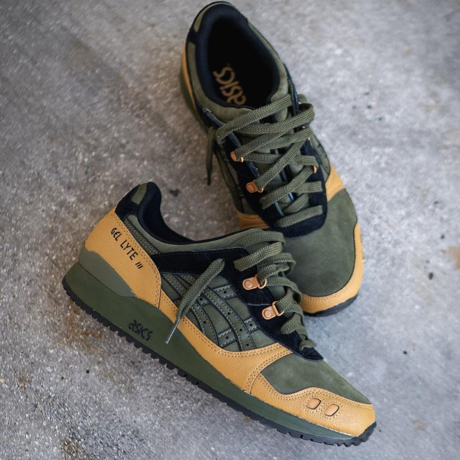 ASICS GEL LYTE III OG OLIVE PACK ASICS GEL LYTE III OG OLIVE PACK