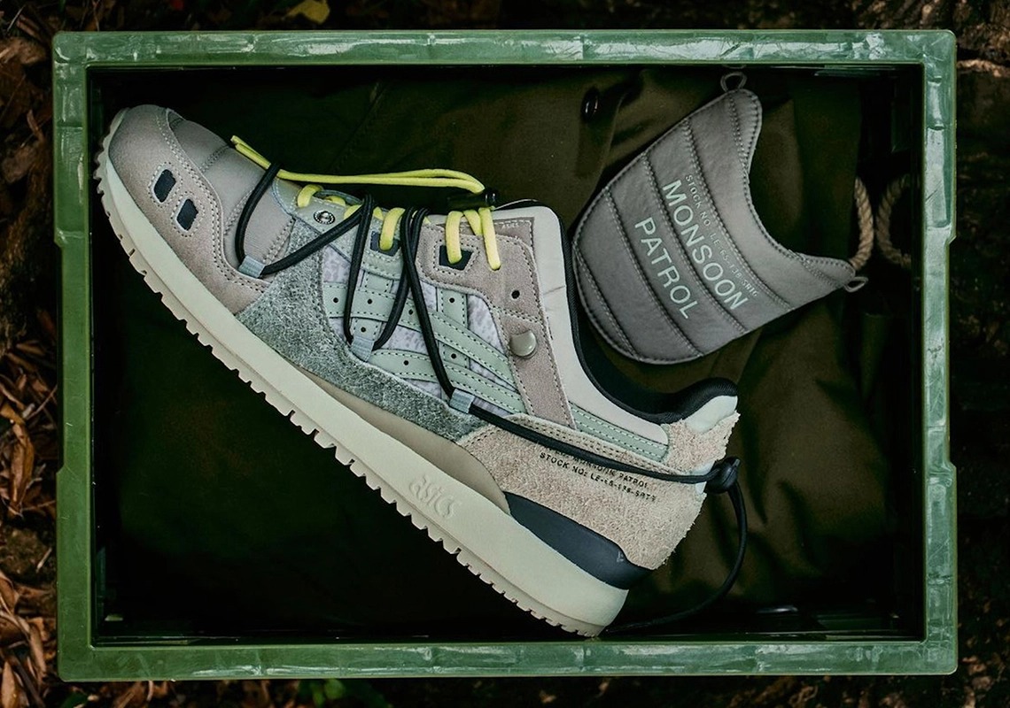 SBTG x LIMITED EDT X ASICS GEL LYTE III OG MONSOON PATROL