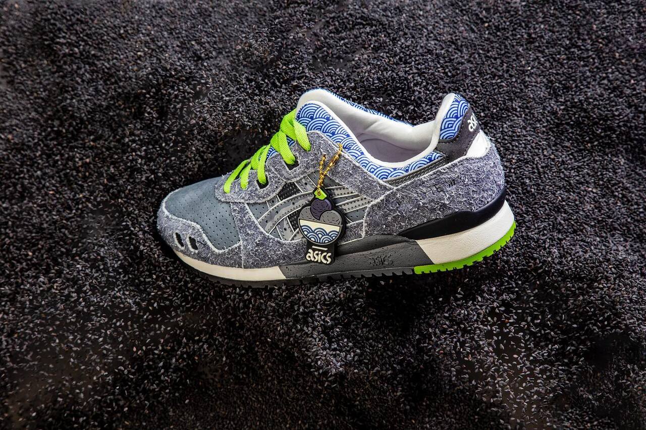 NICE KICKS x ASICS GEL LYTE III OG BLACK SESAME
