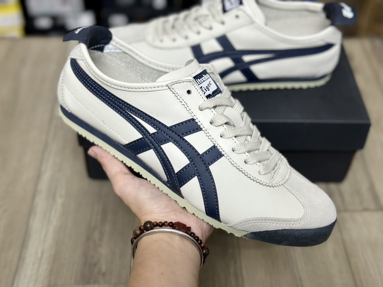 ONITSUKA MEXICO 66 BIRCH PEACOAT ONITSUKA MEXICO 66 BIRCH PEACOAT