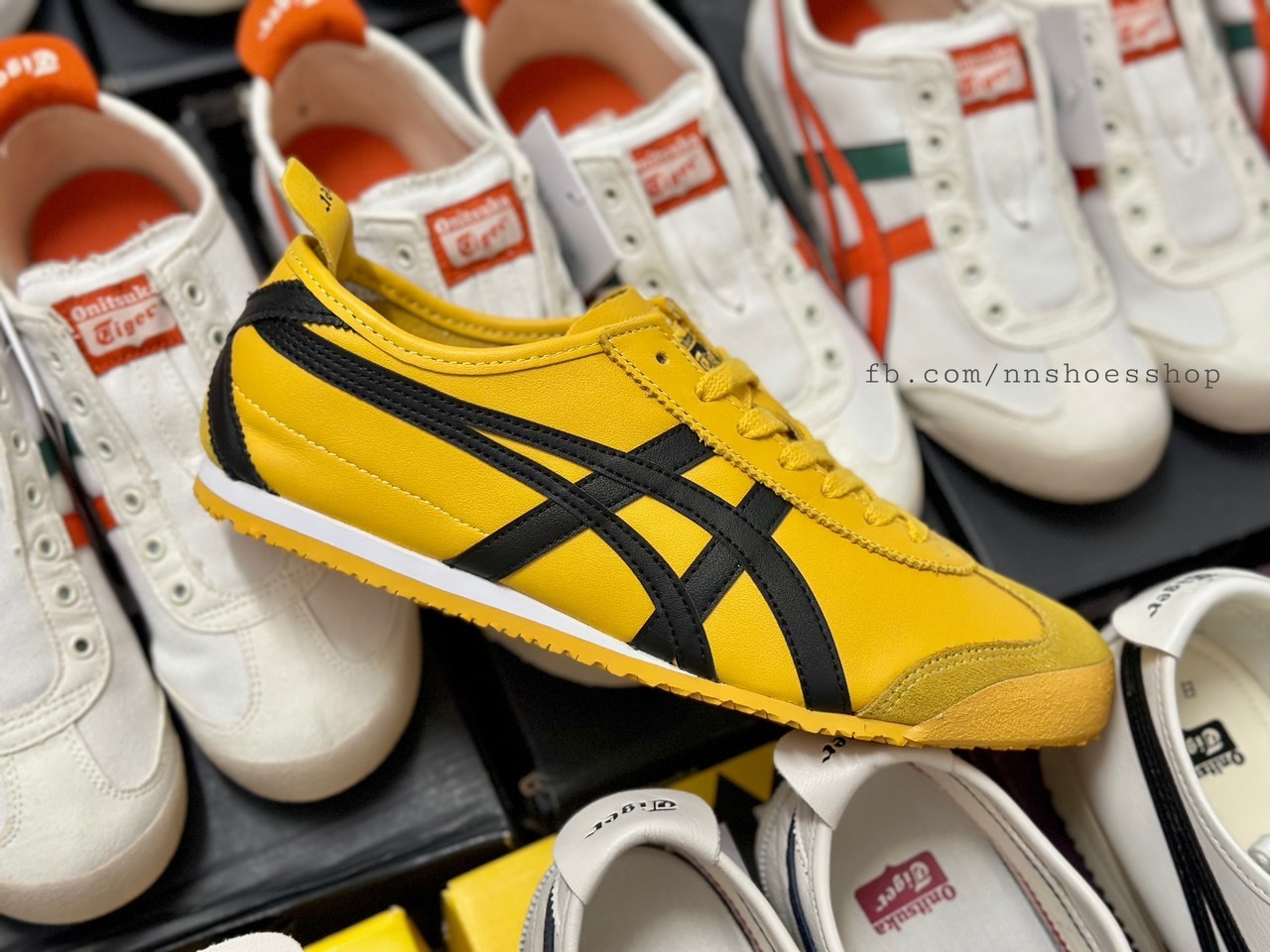 ONITSUKA MEXICO 66 YELLOW BLACK