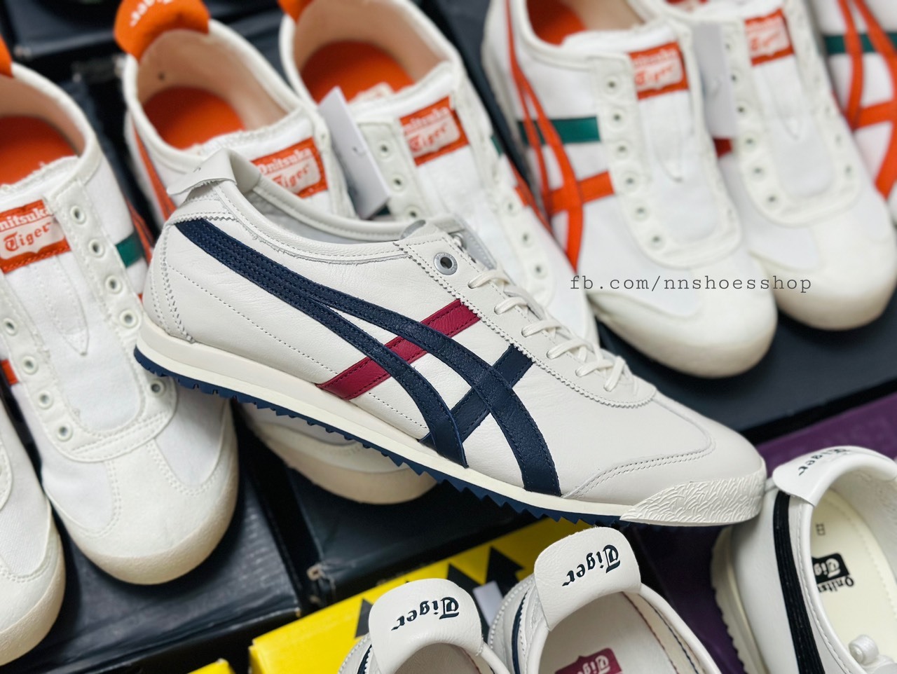 ONITSUKA MEXICO 66 SD CREAM PEACOAT ONITSUKA MEXICO 66 SD CREAM PEACOAT