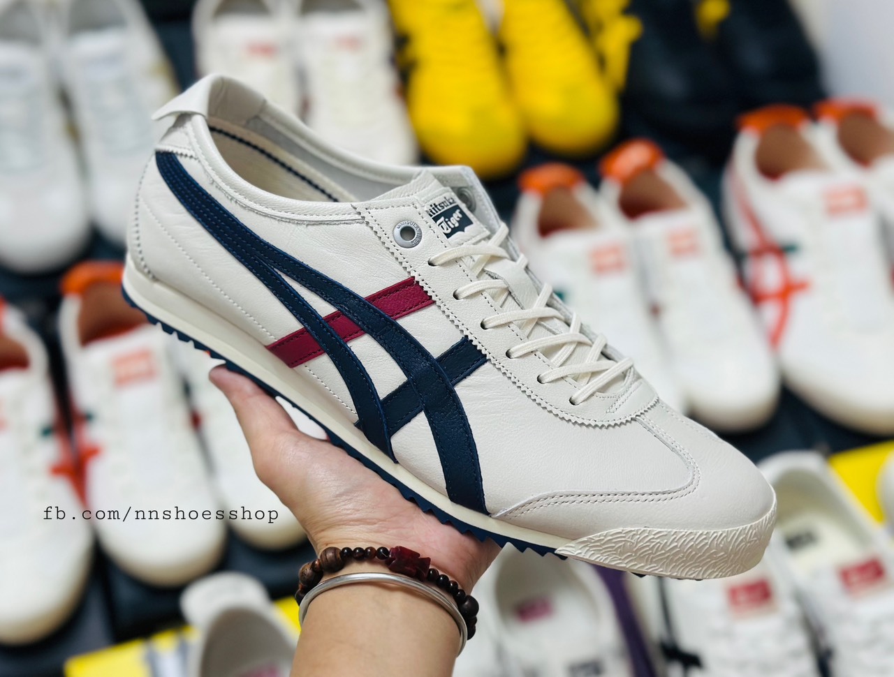 ONITSUKA MEXICO 66 SD CREAM PEACOAT ONITSUKA MEXICO 66 SD CREAM PEACOAT