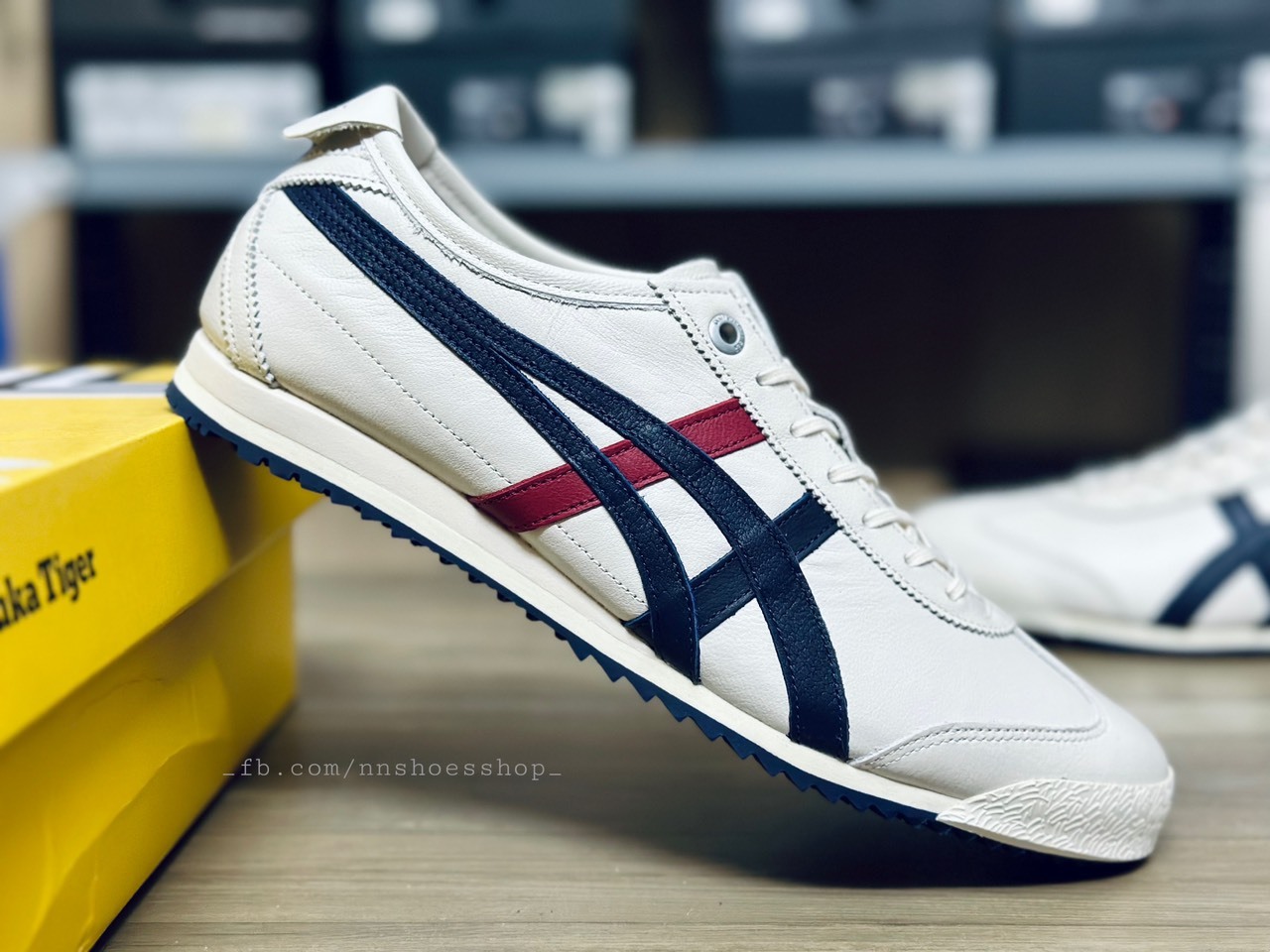 ONITSUKA MEXICO 66 SD CREAM PEACOAT