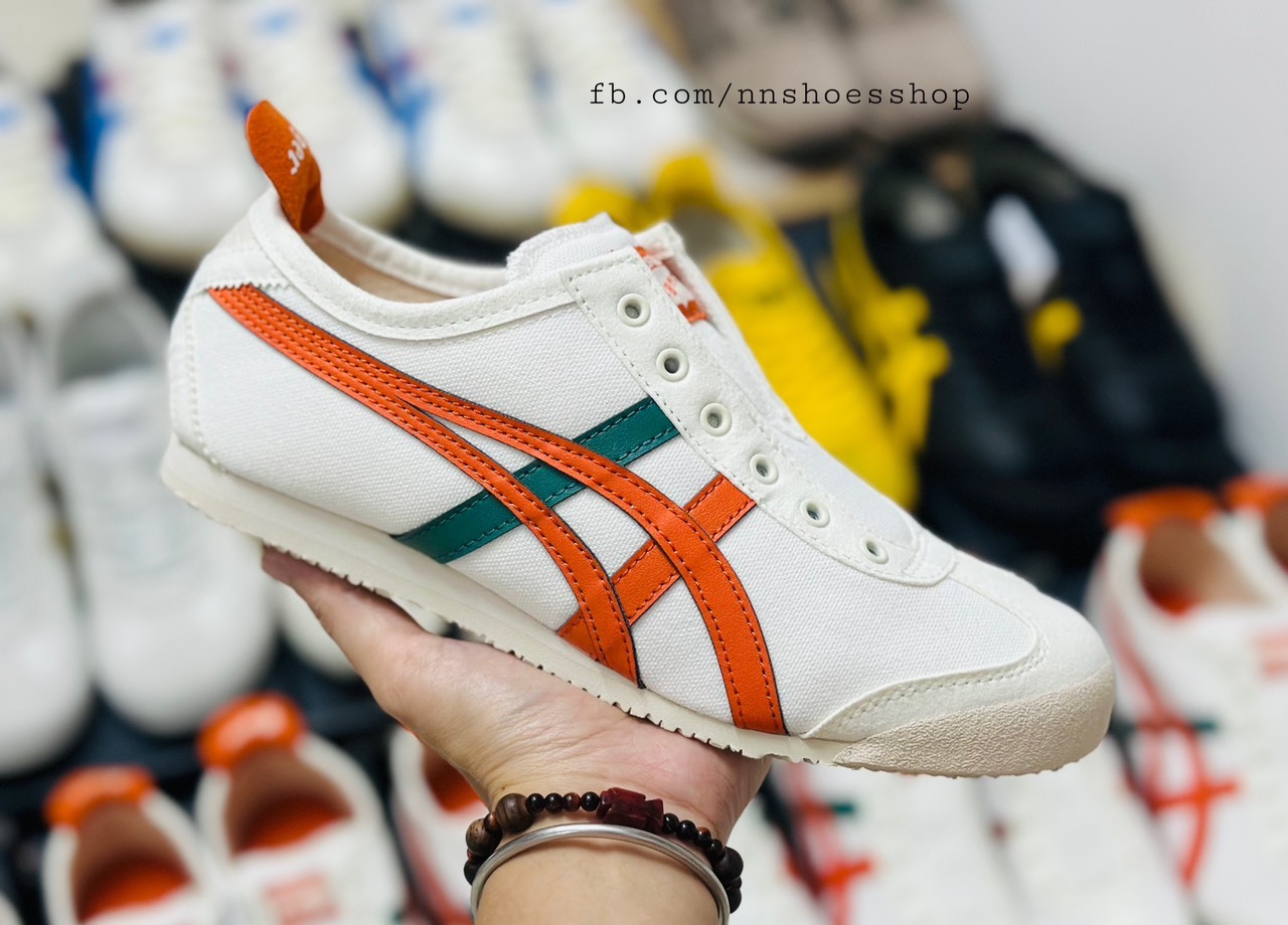 ONITSUKA MEXICO 66 SLIP-ON CREAM TOMATO ONITSUKA MEXICO 66 SLIP-ON CREAM TOMATO