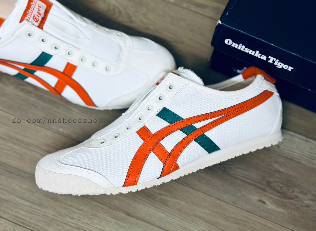 ONITSUKA MEXICO 66 SLIP-ON CREAM TOMATO ONITSUKA MEXICO 66 SLIP-ON CREAM TOMATO