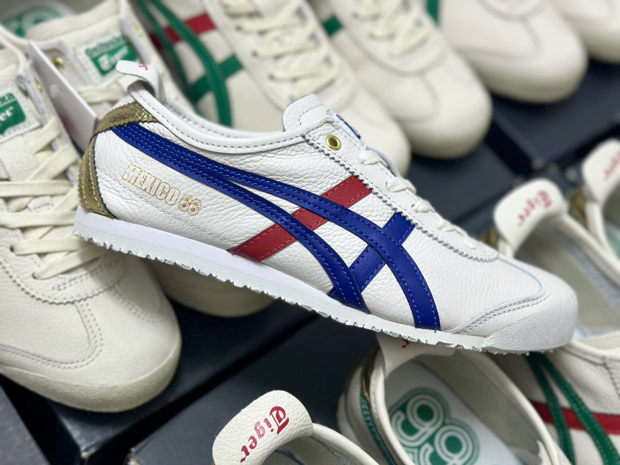 ONITSUKA MEXICO 66 WHITE DARK BLUE