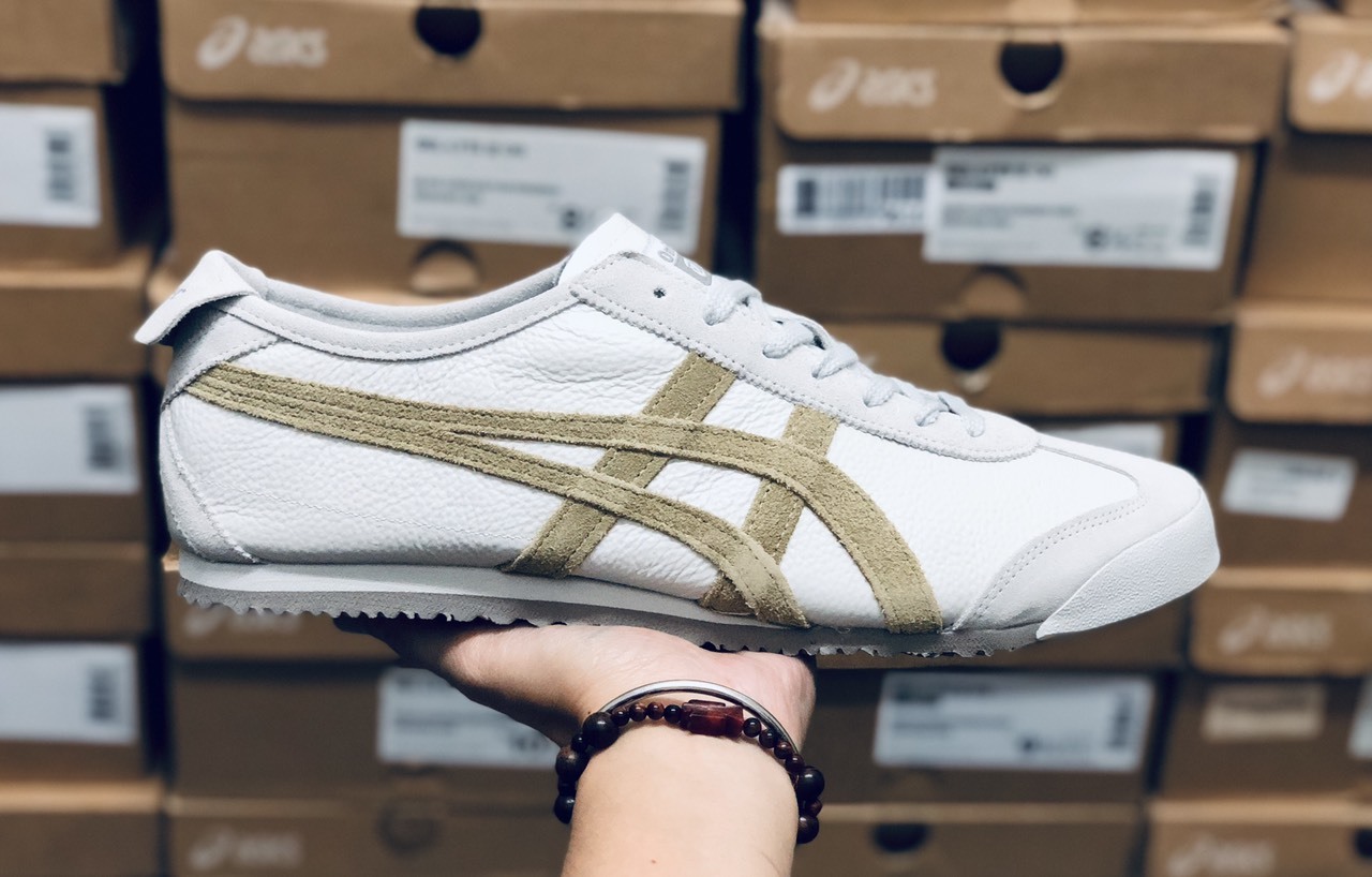 ONITSUKA MEXICO 66 VIN GLACIER GREY KHAKI BEIGE ONITSUKA MEXICO 66 VIN GLACIER GREY KHAKI BEIGE