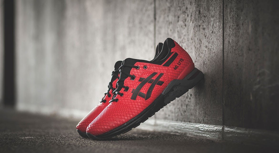 ASICS GEL LYTE EVO RED BLACK