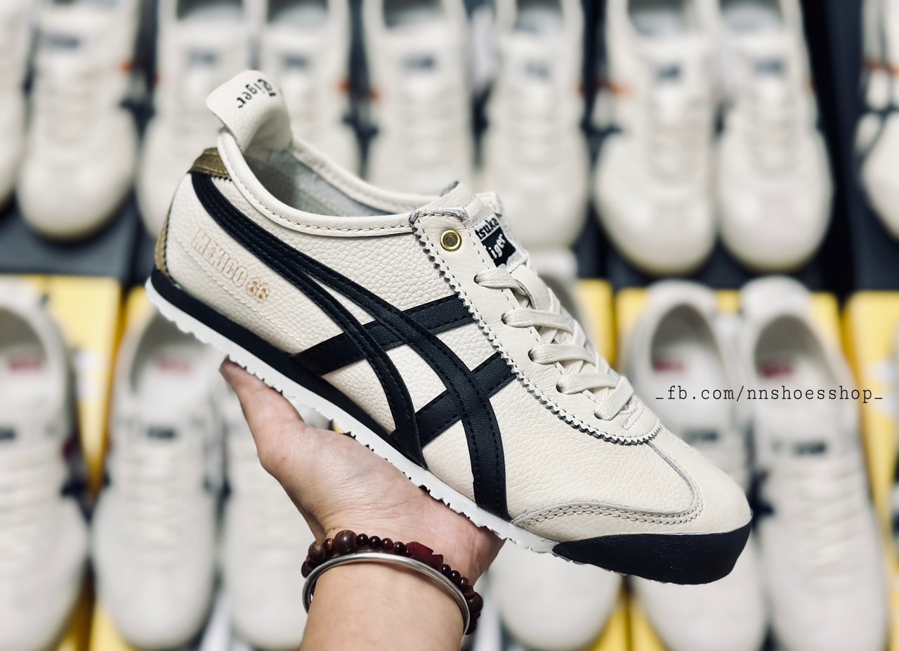 ONITSUKA MEXICO 66 CREAM BLACK ONITSUKA MEXICO 66 CREAM BLACK