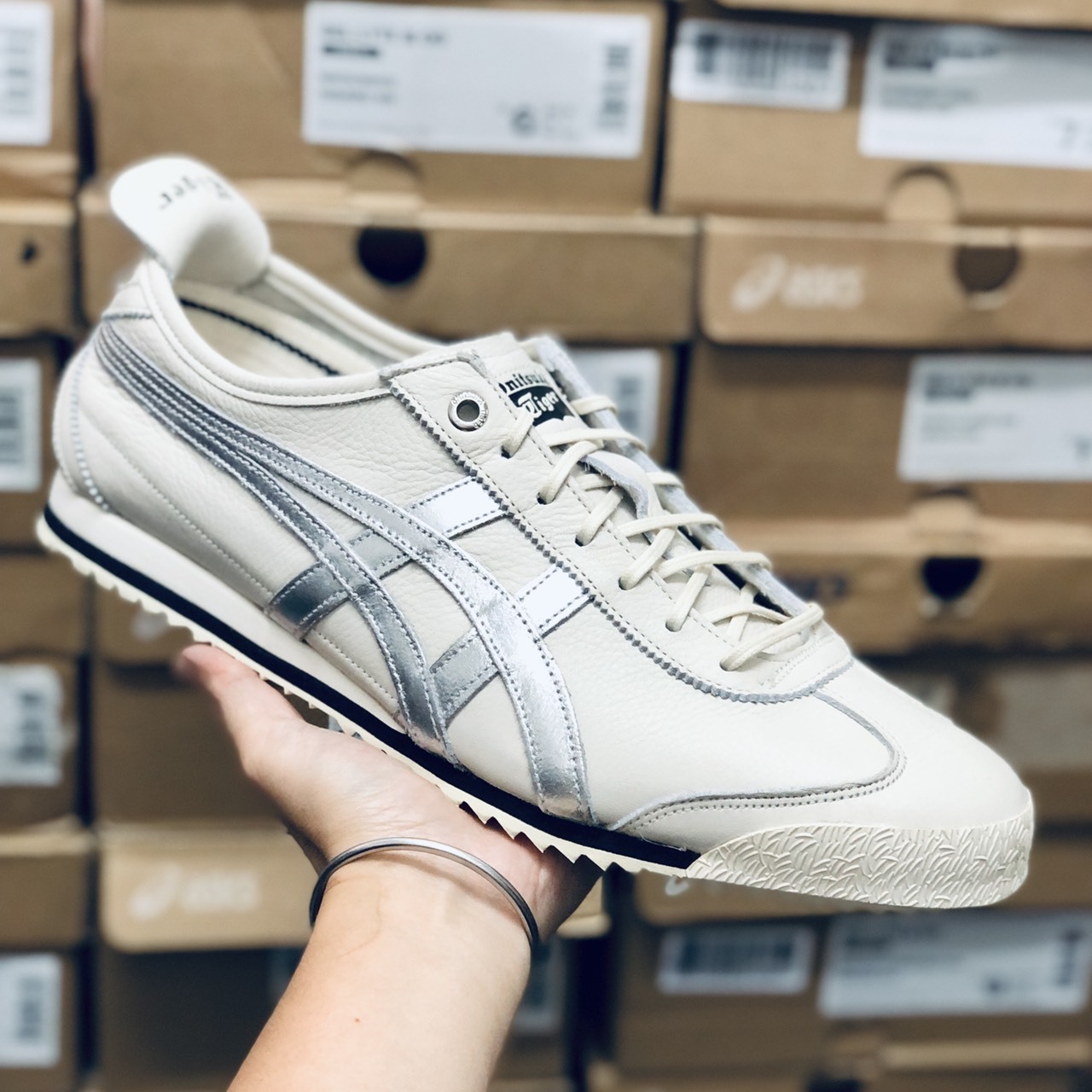 ONITSUKA MEXICO 66 SD BIRCH SILVER ONITSUKA MEXICO 66 SD BIRCH SILVER