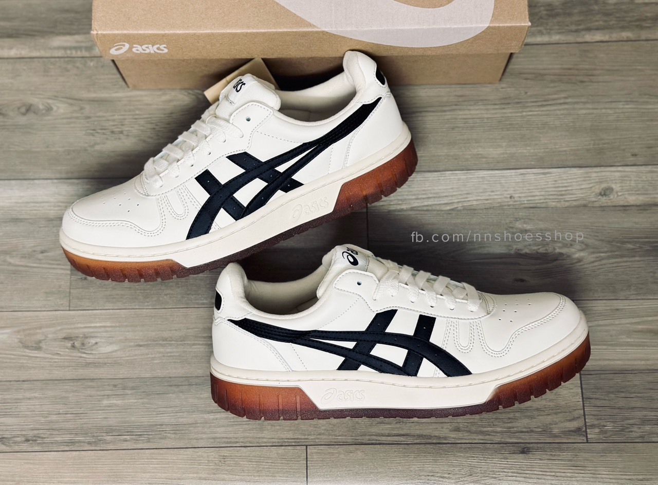 ASICS TIGER COURT MZ CREAM BLACK ASICS TIGER COURT MZ CREAM BLACK