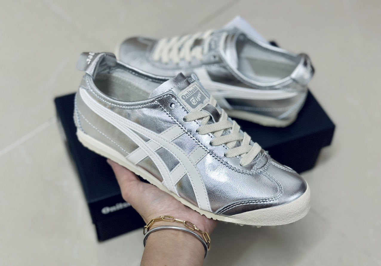 ONITSUKA MEXICO 66 SILVER OFF WHITE ONITSUKA MEXICO 66 SILVER OFF WHITE