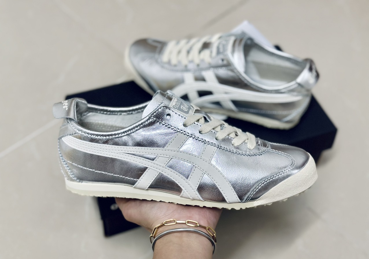 ONITSUKA MEXICO 66 SILVER OFF WHITE ONITSUKA MEXICO 66 SILVER OFF WHITE