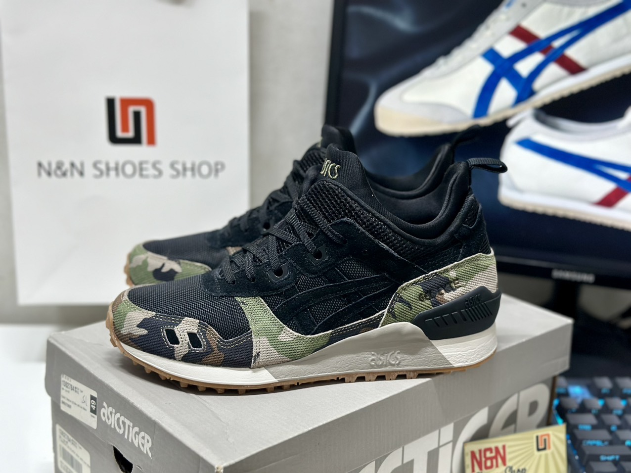 ASICS GEL LYTE MT BLACK CAMO ASICS GEL LYTE MT BLACK CAMO