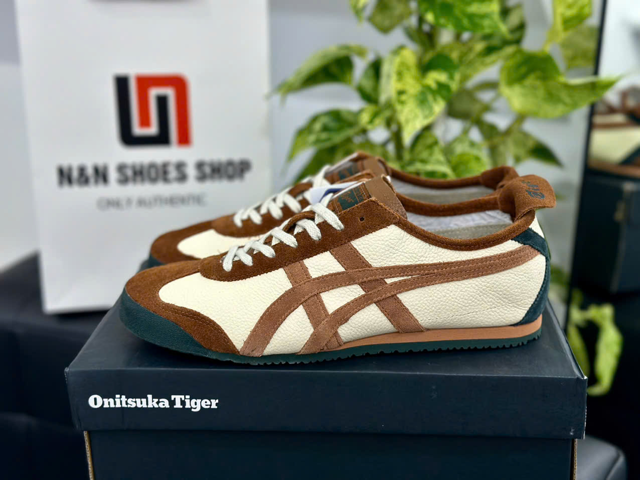 ONITSUKA MEXICO 66 CREAM COFFEE ONITSUKA MEXICO 66 CREAM COFFEE