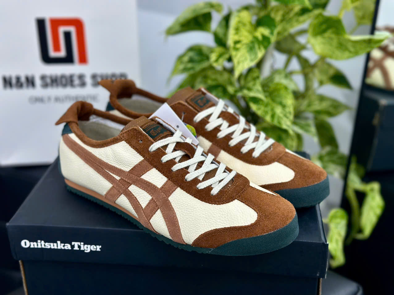 ONITSUKA MEXICO 66 CREAM COFFEE ONITSUKA MEXICO 66 CREAM COFFEE