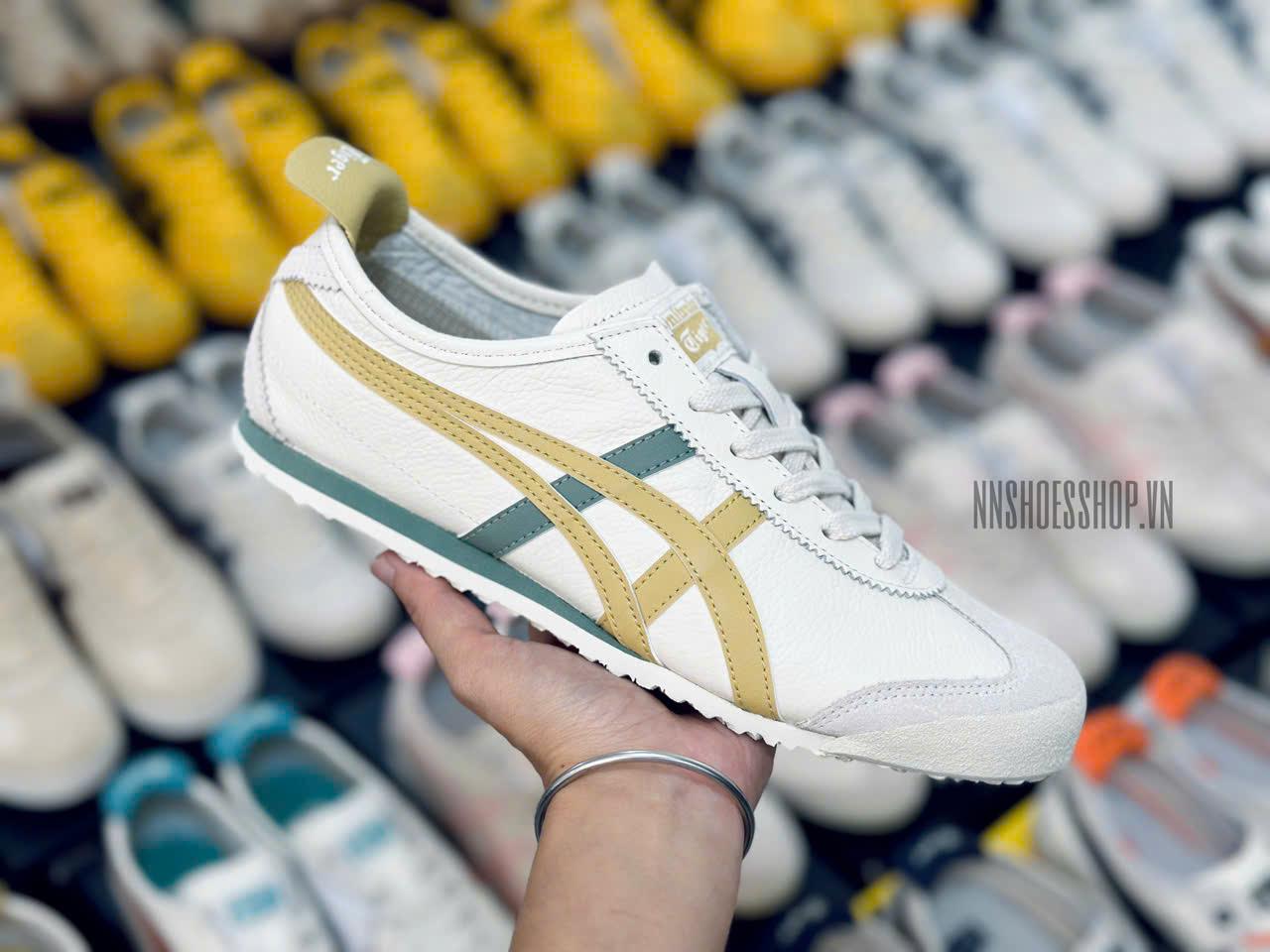 ONITSUKA MEXICO 66 CREAM MINERAL BROWN ONITSUKA MEXICO 66 CREAM MINERAL BROWN