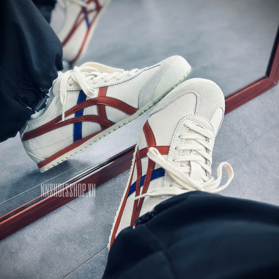 ONITSUKA MEXICO 66 BIRCH RUST RED ONITSUKA MEXICO 66 BIRCH RUST RED