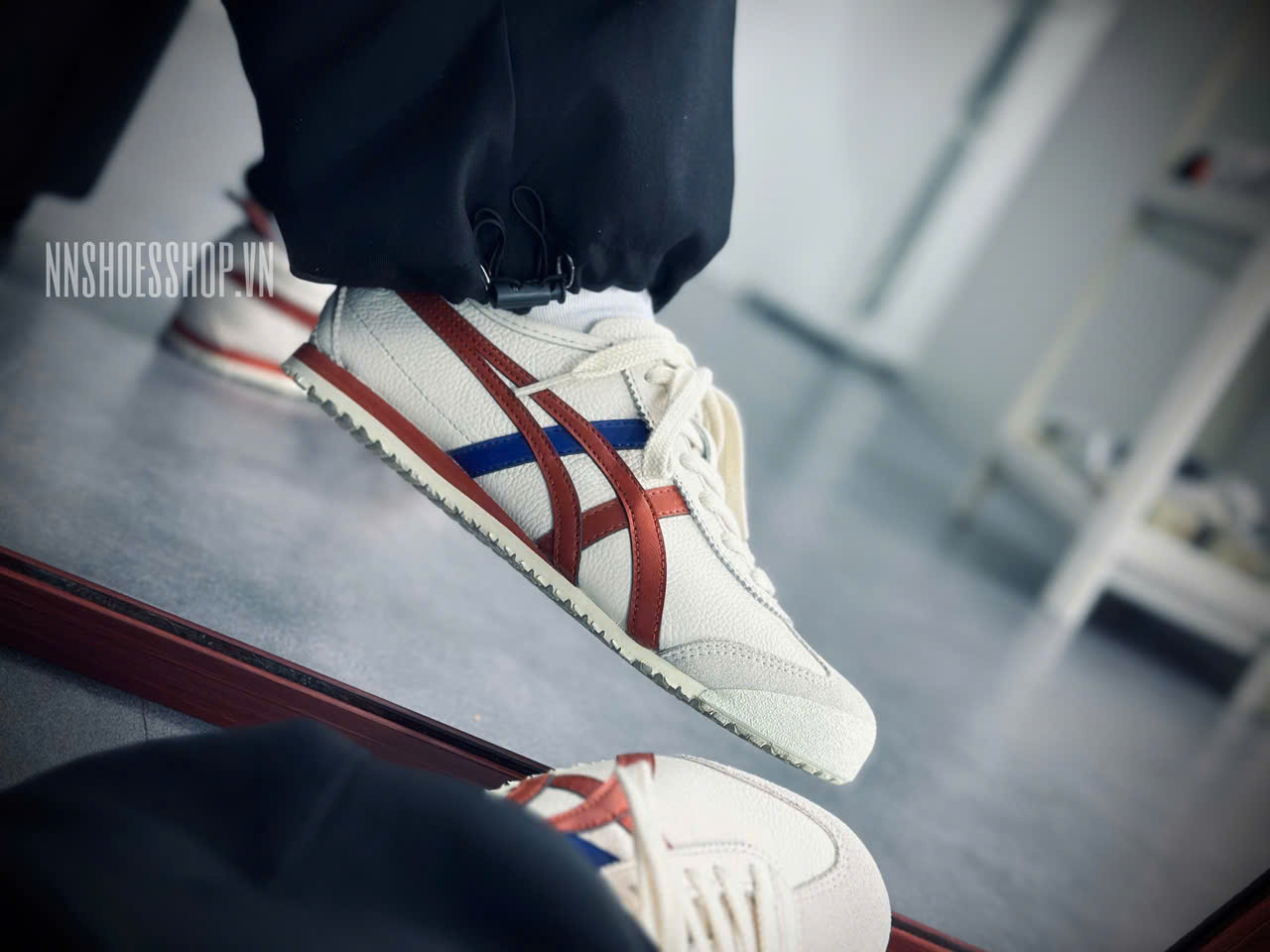 ONITSUKA MEXICO 66 BIRCH RUST RED ONITSUKA MEXICO 66 BIRCH RUST RED