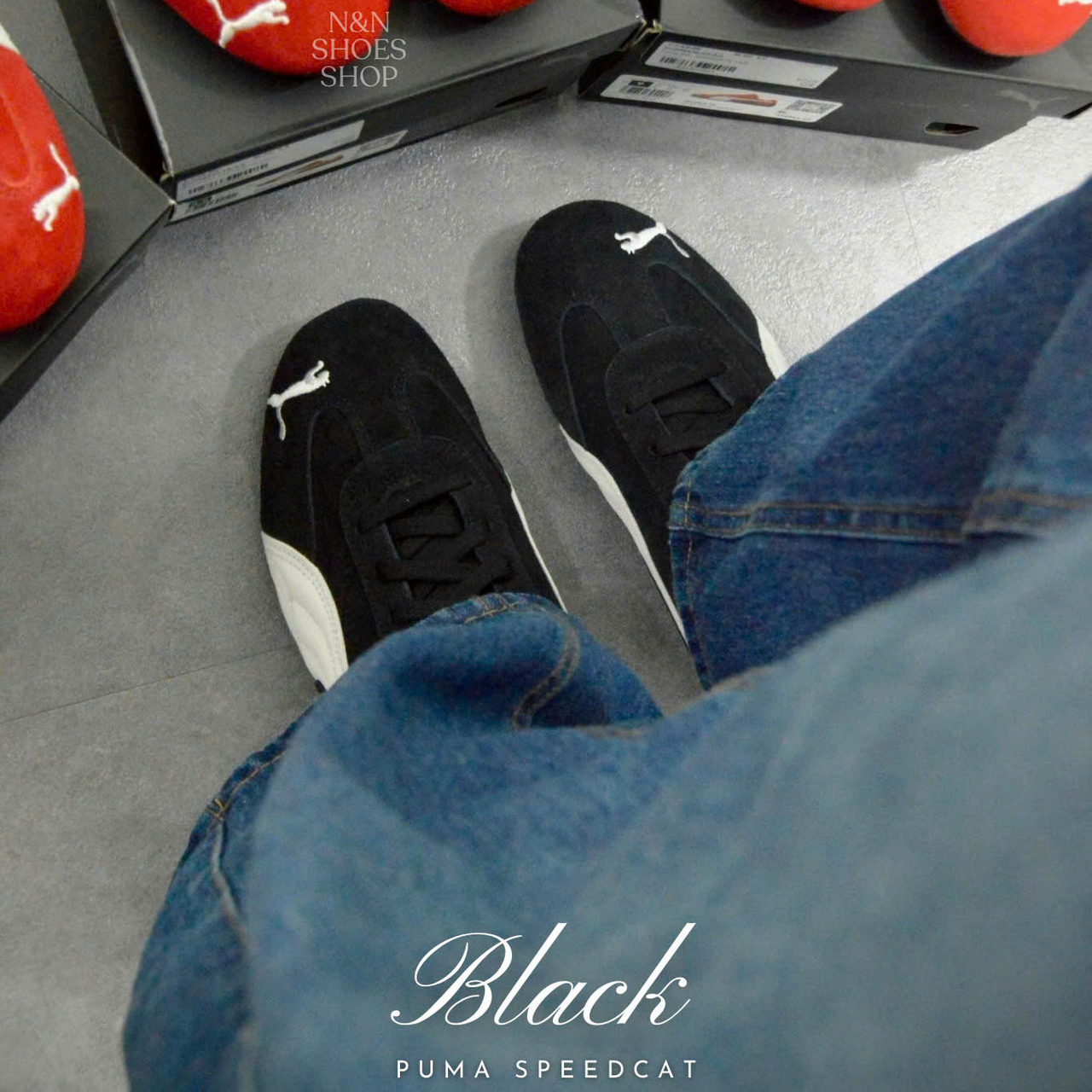 PUMA SPEEDCAT OG BLACK WHITE PUMA SPEEDCAT OG BLACK WHITE