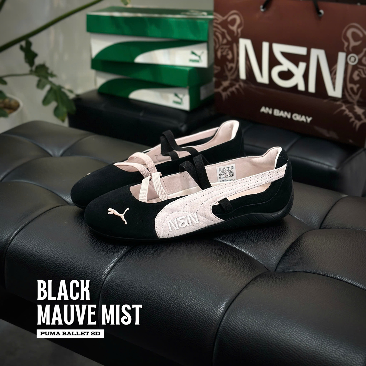 PUMA SPEEDCAT PALLET SD BLACK MAUVE MIST PUMA SPEEDCAT PALLET SD BLACK MAUVE MIST
