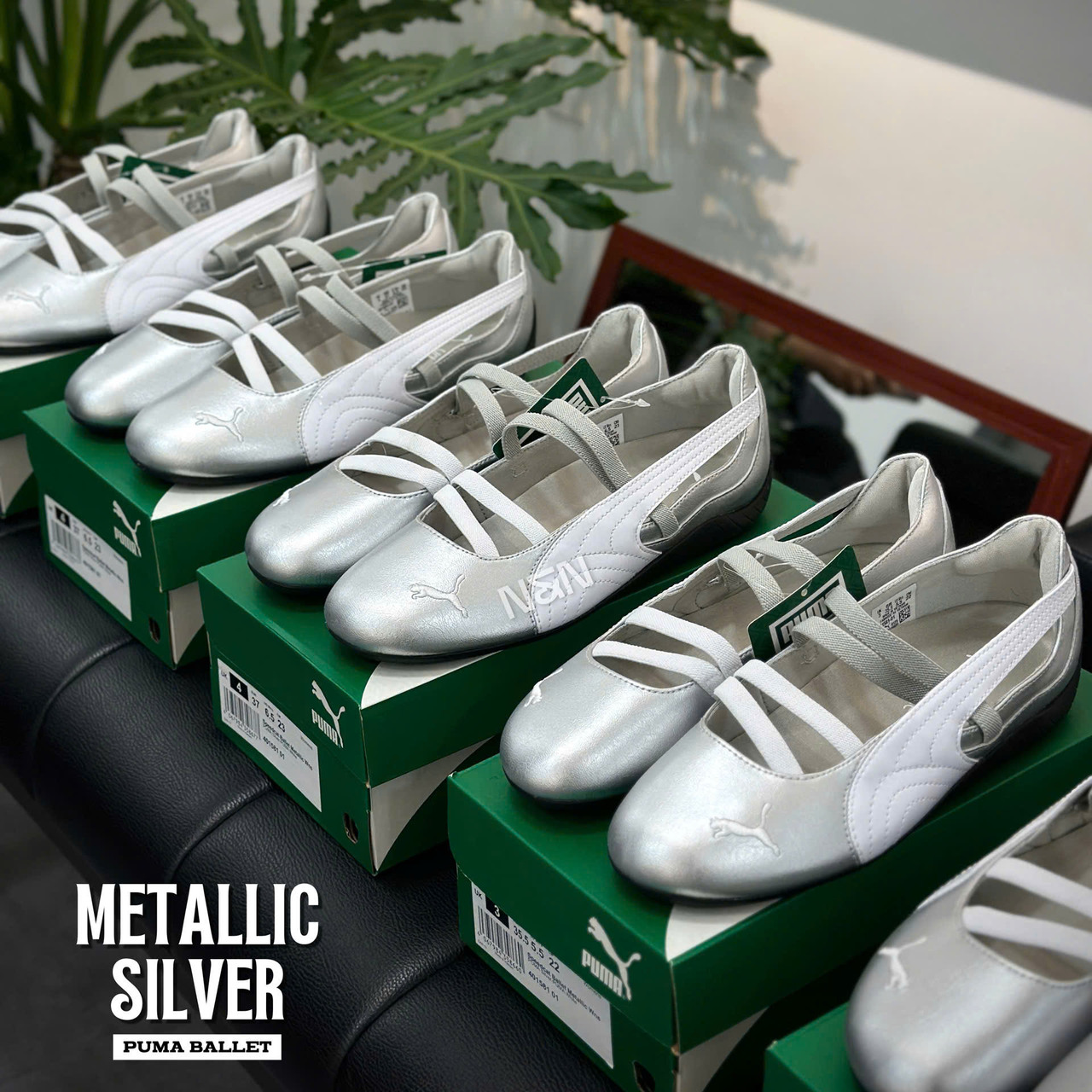 PUMA SPEEDCAT PALLET SD METALLIC SIVER