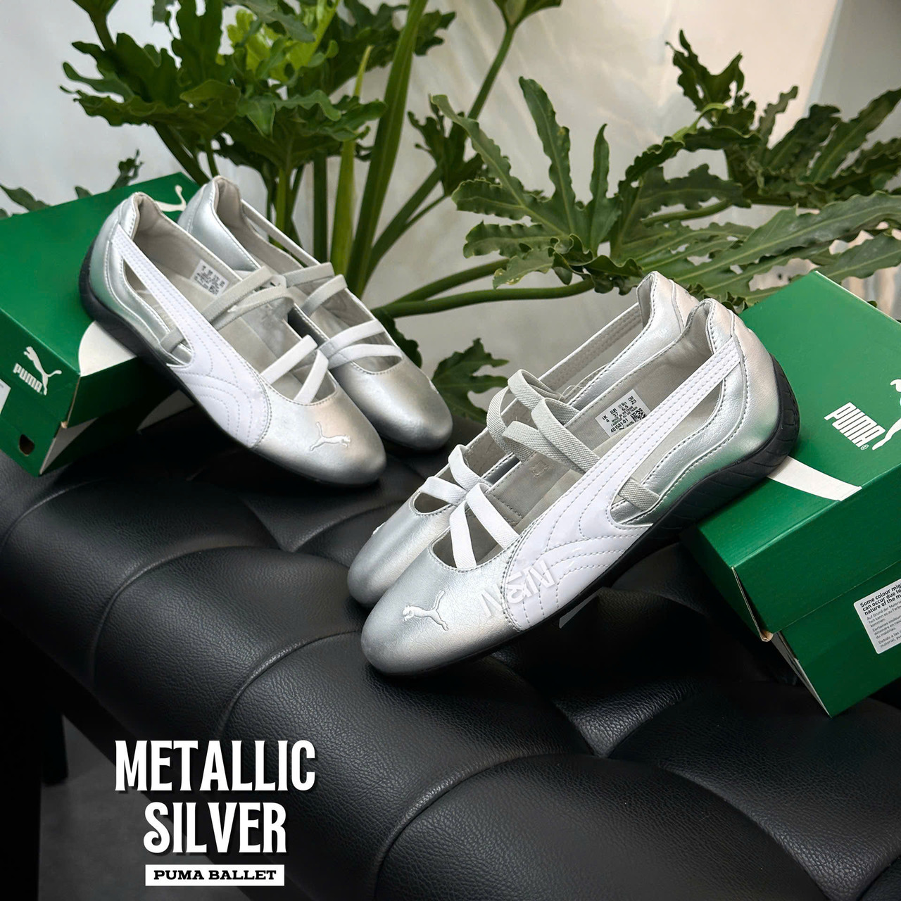 PUMA SPEEDCAT PALLET SD METALLIC SIVER