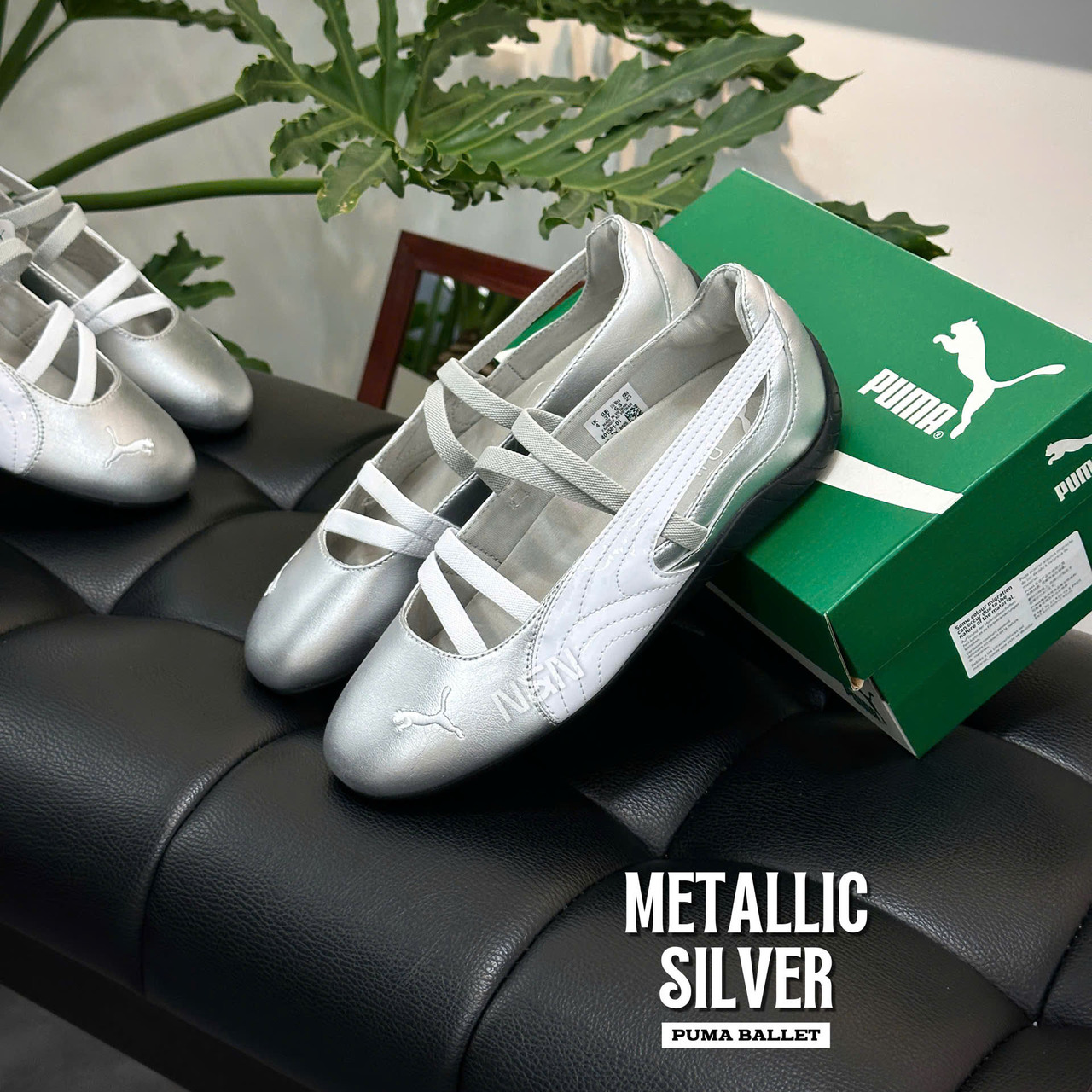 PUMA SPEEDCAT PALLET SD METALLIC SIVER