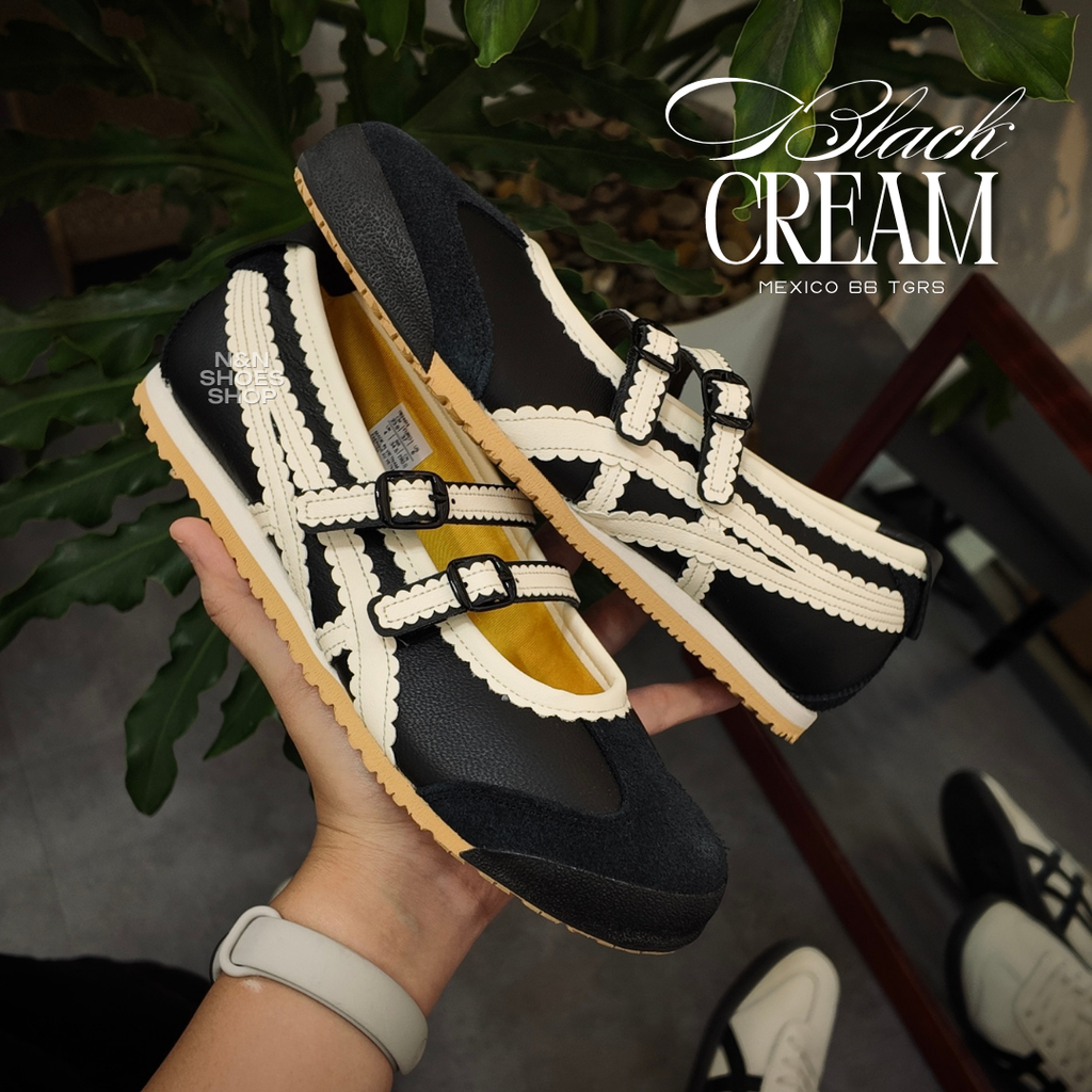 ONITSUKA MEXICO 66 TGRS BLACK CREAM