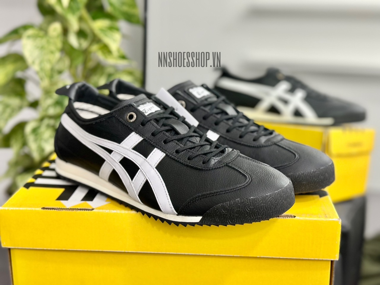 ONITSUKA MEXICO 66 SD BLACK WHITE